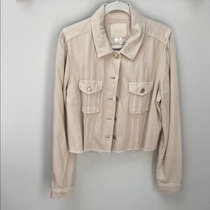 Shorty denim jacket.  Worn once. EUC